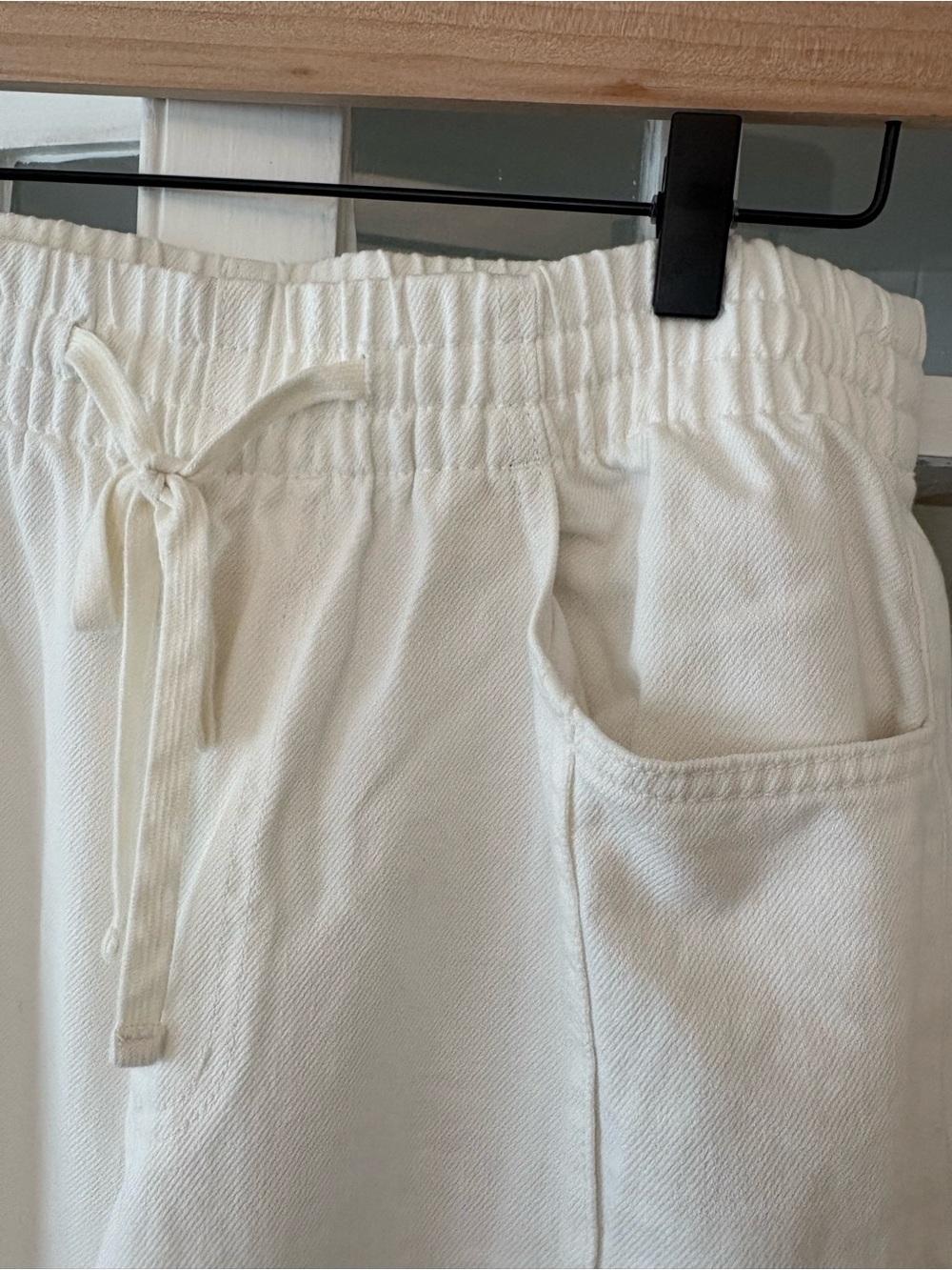 NWOT Universal Thread Wide-Leg Beach Pants — Cream - Picture 3 of 6